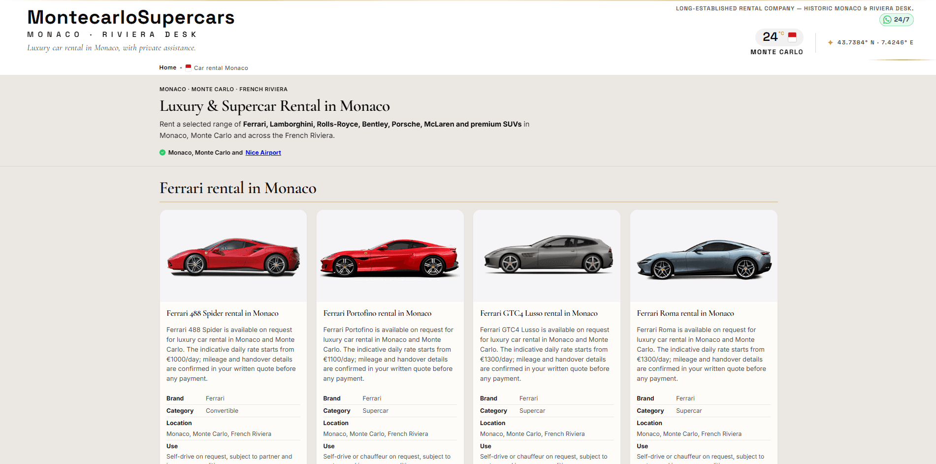 Anteprima MontecarloSupercars